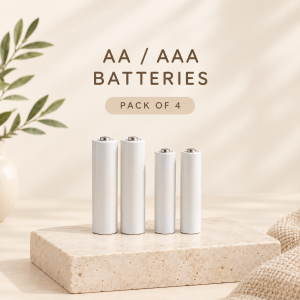 Pack of 4 AA/AAA Batteries